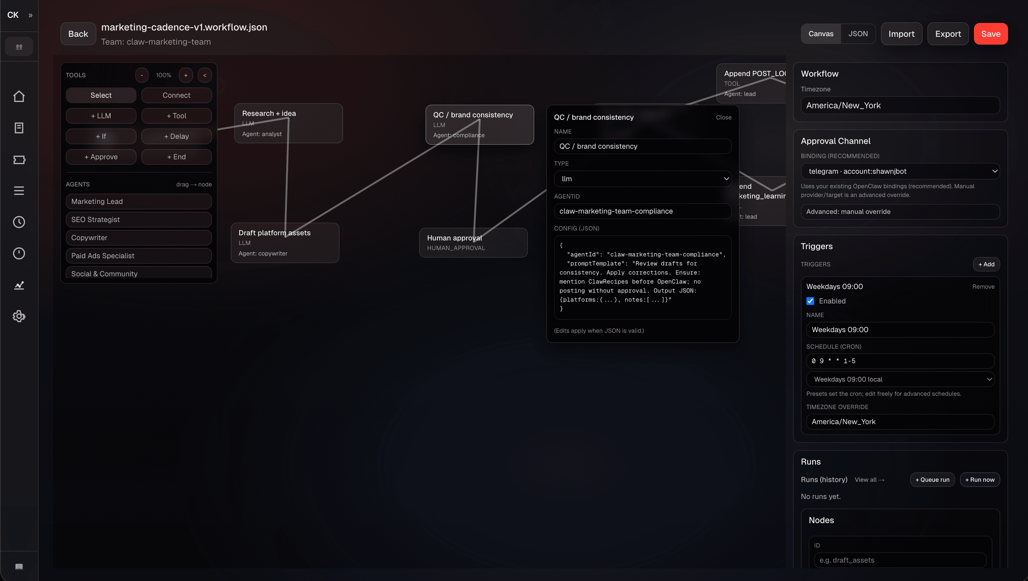 Workflow board